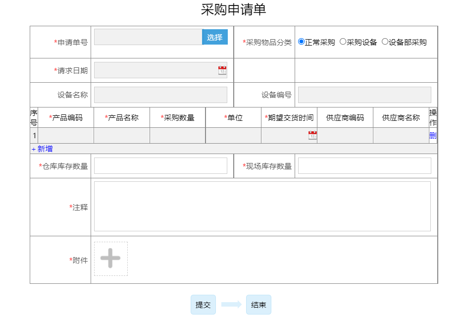 图片[4]-领料单据管理系统:采购申请单管理系统 - 洛阳用易网络科技-洛阳用易网络科技