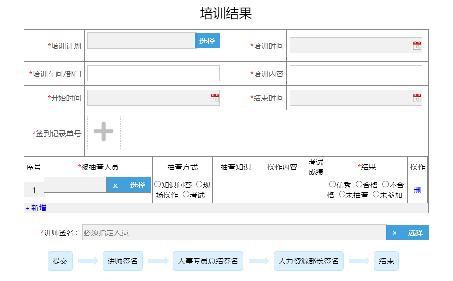 图片[4]-人事档案管理系统:培训管理系统 - 洛阳用易网络科技-洛阳用易网络科技